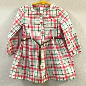 Carters belted dress